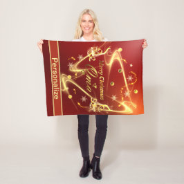 Manta Polar texto de los navidades de oro de oma