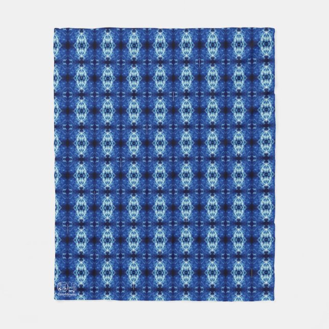 Manta Polar Textura #10.0 de la obra Cerezas (Anverso)