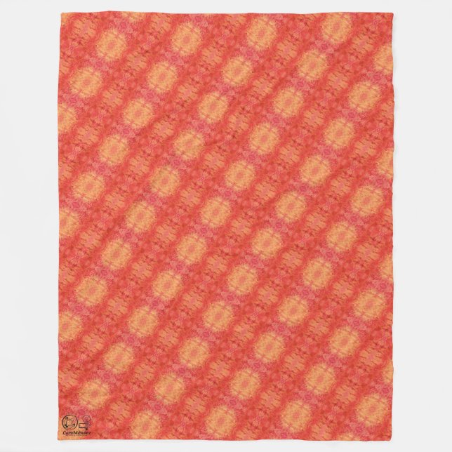 Manta Polar Textura #10 de obra Horizonte (Anverso)