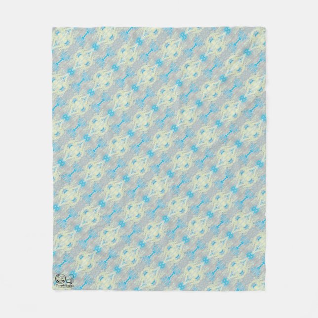 Manta Polar Textura #10 de obra La roca (Anverso)