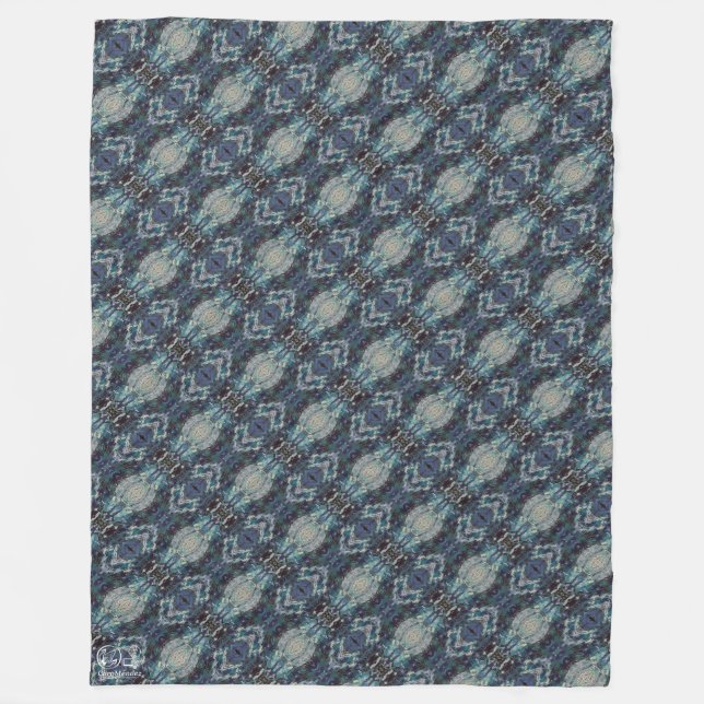 Manta Polar Textura #11 de la obra Maritimo (Anverso)