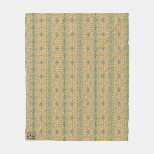 Manta Polar Textura #11 de obra Amanecer (Anverso)