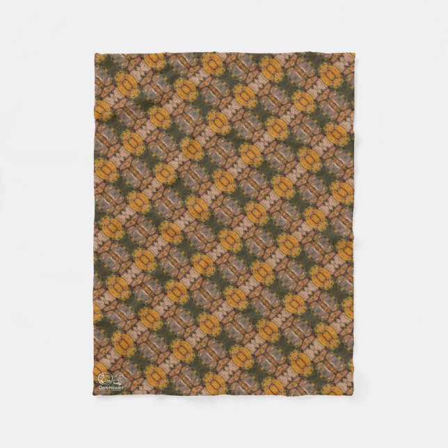 Manta Polar Textura #12 de obra La roca (Anverso)