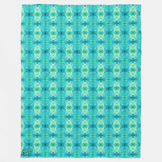 Manta Polar Textura #13.0 de la obra Cerezas (Anverso)