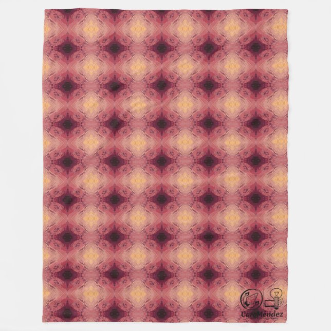 Manta Polar Textura #13 de obra Horizonte (Anverso)