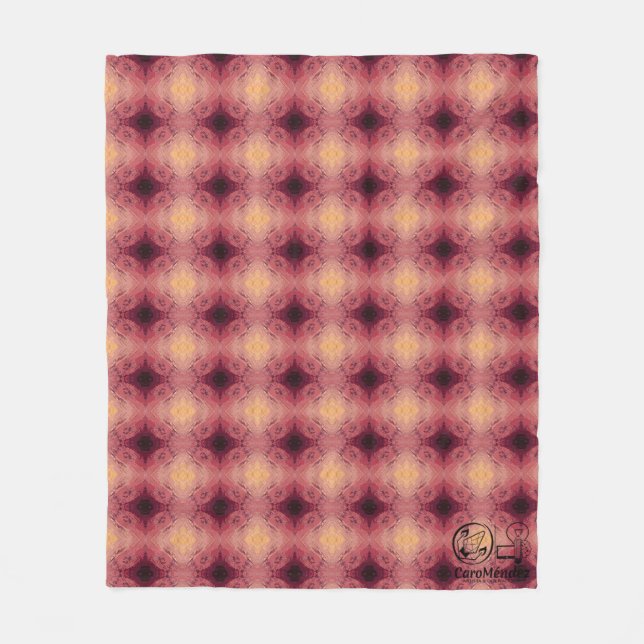 Manta Polar Textura #13 de obra Horizonte (Anverso)