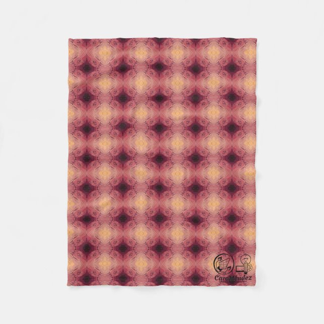 Manta Polar Textura #13 de obra Horizonte (Anverso)