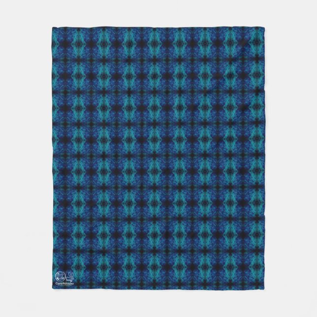 Manta Polar Textura #14.0 de la obra Cerezas (Anverso)