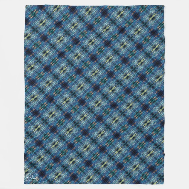 Manta Polar Textura #15.0 de obra La roca (Anverso)