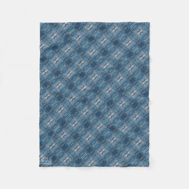 Manta Polar Textura #15 de obra La roca (Anverso)