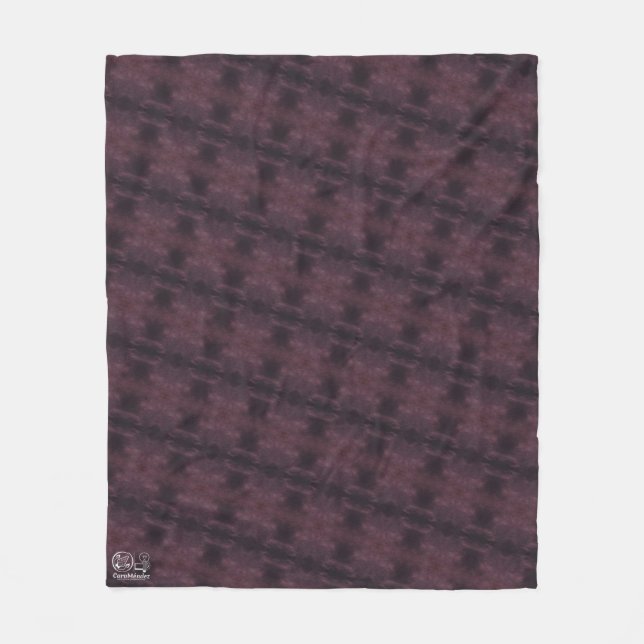 Manta Polar Textura #16 de la obra Fantasía y realidad (Anverso)