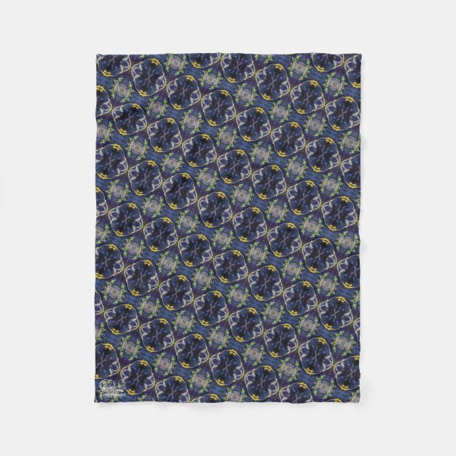 Manta Polar Textura #16 de la obra Maritimo (Anverso)