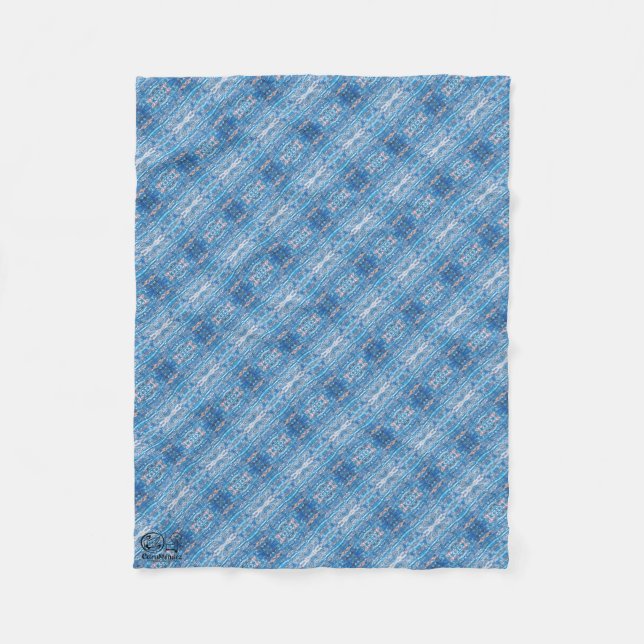 Manta Polar Textura #16 de obra La roca (Anverso)