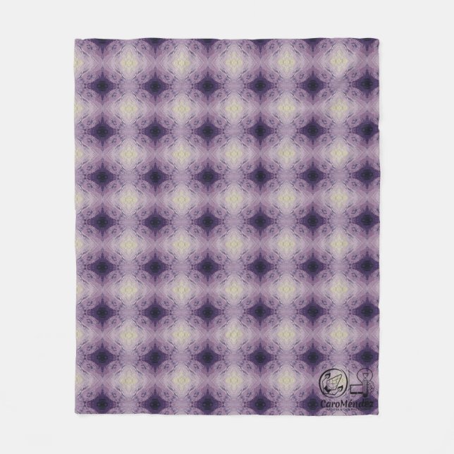 Manta Polar Textura #17 de obra Horizonte (Anverso)