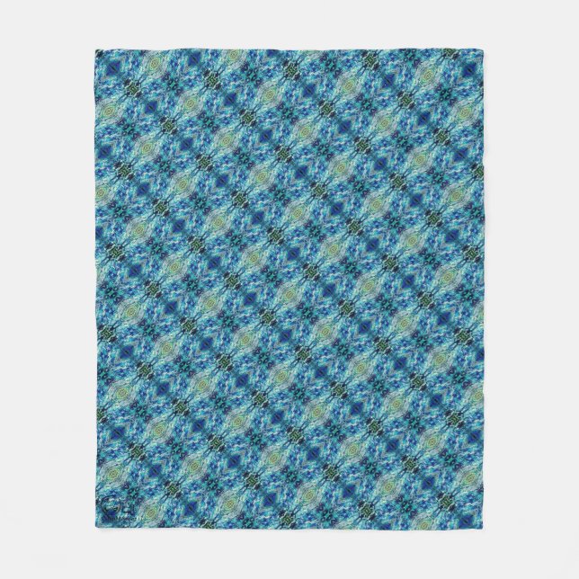 Manta Polar Textura #18.0 de la obra Maritimo (Anverso)