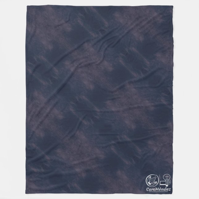 Manta Polar Textura #18 de la obra Fantasía y realidad (Anverso)