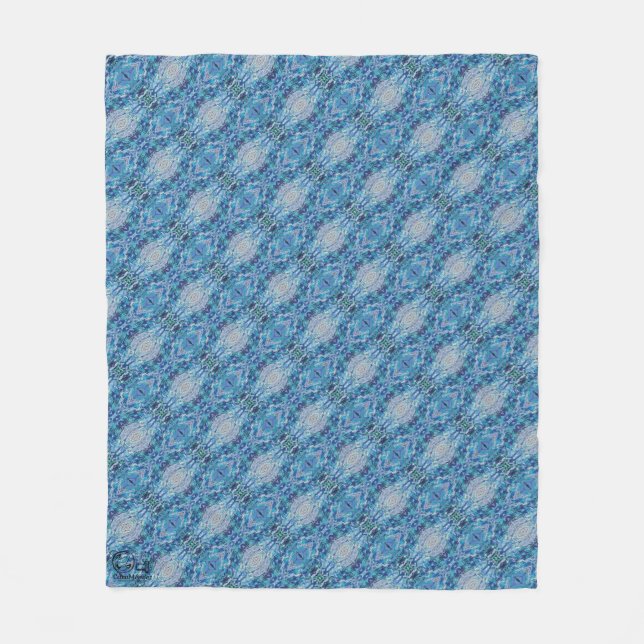 Manta Polar Textura #18 de la obra Maritimo (Anverso)