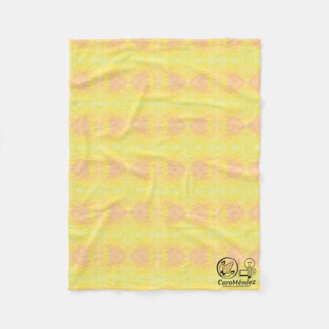 Manta Polar Textura #18 de la obra Nuit (Anverso)