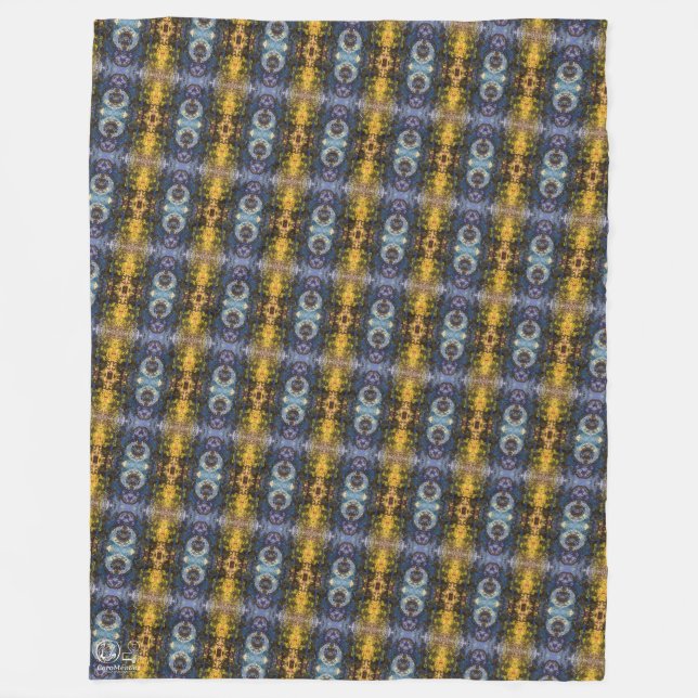 Manta Polar Textura #19 de la obra Maritimo (Anverso)