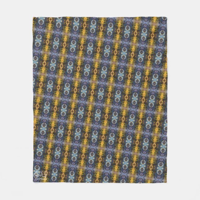 Manta Polar Textura #19 de la obra Maritimo (Anverso)