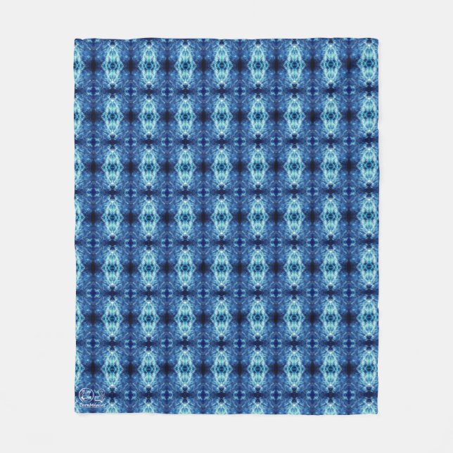 Manta Polar Textura #1.0 de la obra Cerezas (Anverso)