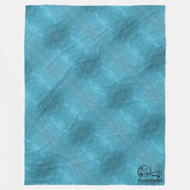 Manta Polar Textura #1 de la obra Bodegón (Anverso)