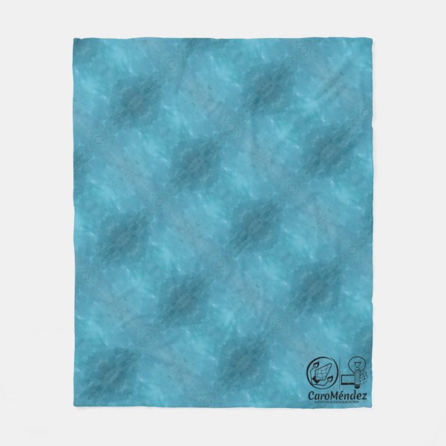 Manta Polar Textura #1 de la obra Bodegón (Anverso)