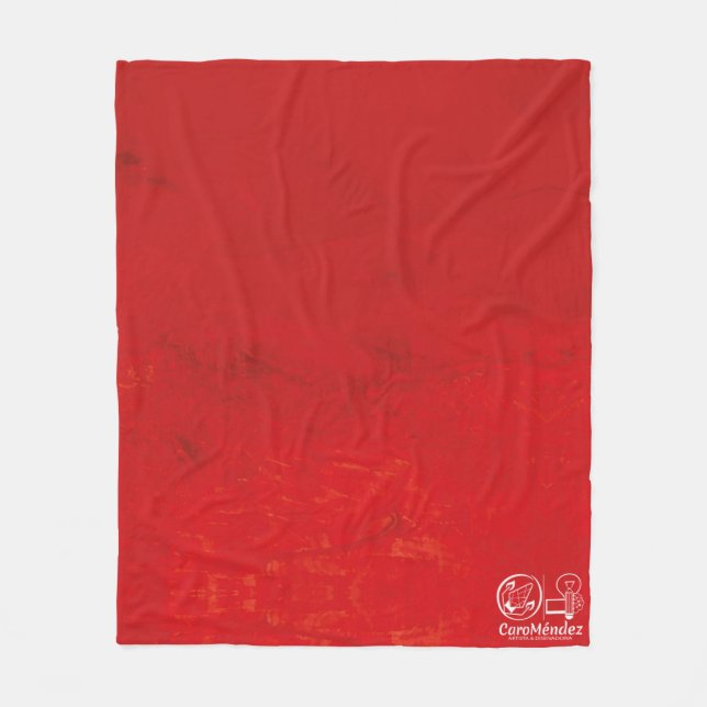 Manta Polar Textura #20 de la obra Fantasía y realidad (Anverso)