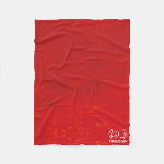 Manta Polar Textura #20 de la obra Fantasía y realidad (Anverso)