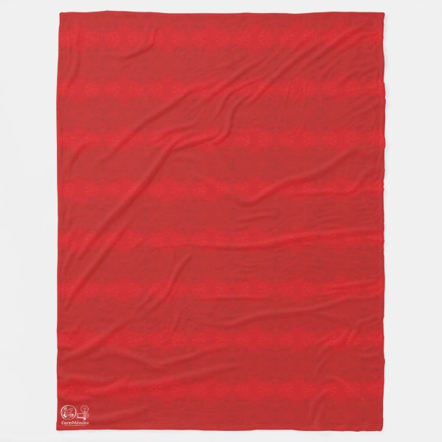 Manta Polar Textura #20 de la obra Fantasía y realidad (Anverso)