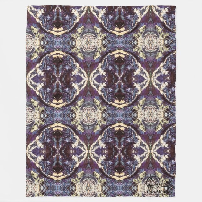 Manta Polar Textura #20 de la obra Maritimo (Anverso)