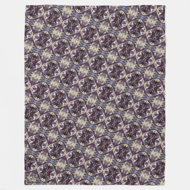 Manta Polar Textura #20 de la obra Maritimo (Anverso)