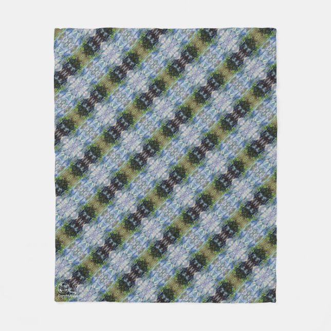 Manta Polar Textura #21 de la obra Maritimo (Anverso)