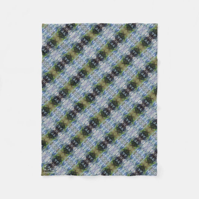 Manta Polar Textura #21 de la obra Maritimo (Anverso)