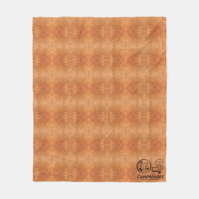 Manta Polar Textura #21 de la obra Nuit (Anverso)