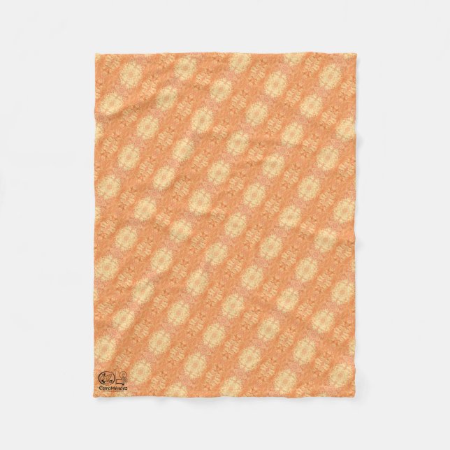 Manta Polar Textura #24 de obra Horizonte (Anverso)