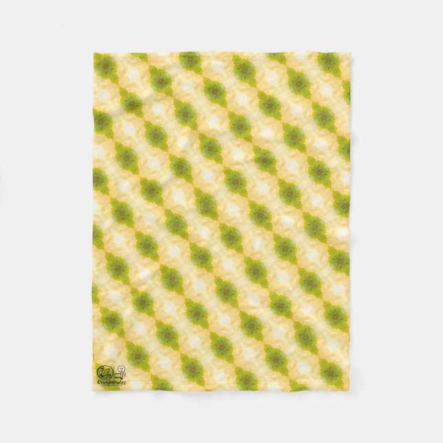 Manta Polar Textura #25 de la obra Nuit (Anverso)