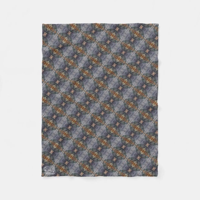 Manta Polar  Textura #25 de obra Amanecer (Anverso)