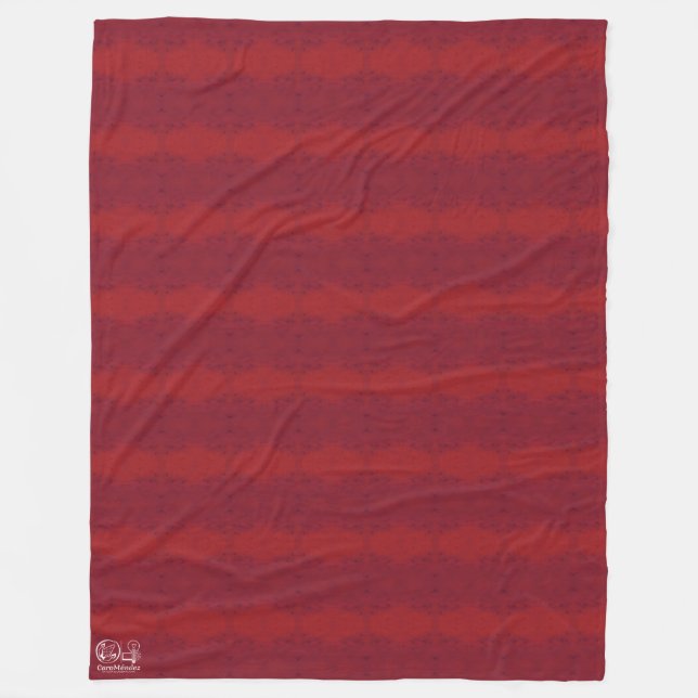 Manta Polar Textura #26 de la obra Fantasía y realidad (Anverso)