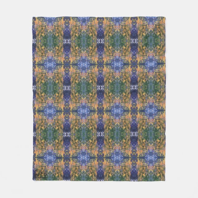 Manta Polar Textura #27 de obra Horizonte (Anverso)