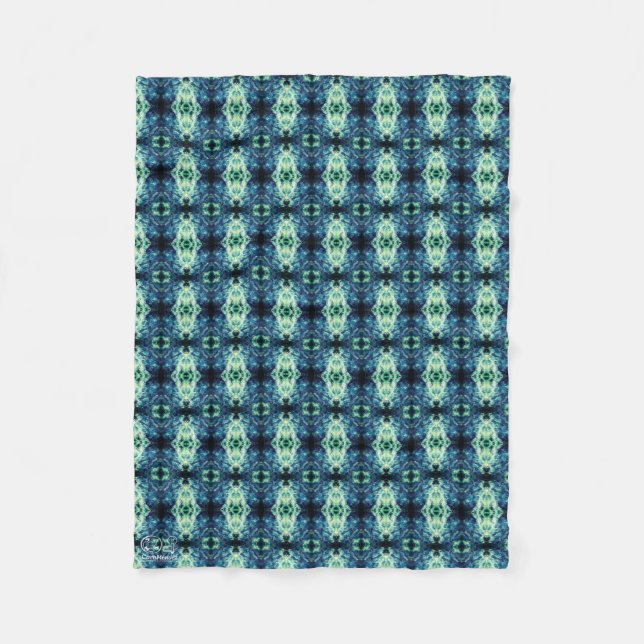 Manta Polar Textura #2.0 de la obra Cerezas (Anverso)