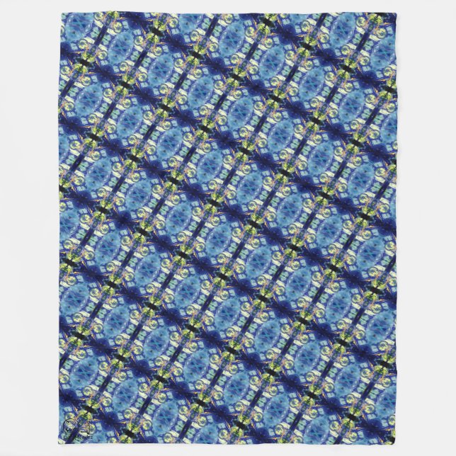 Manta Polar Textura #2.0 de la obra Piña (Anverso)