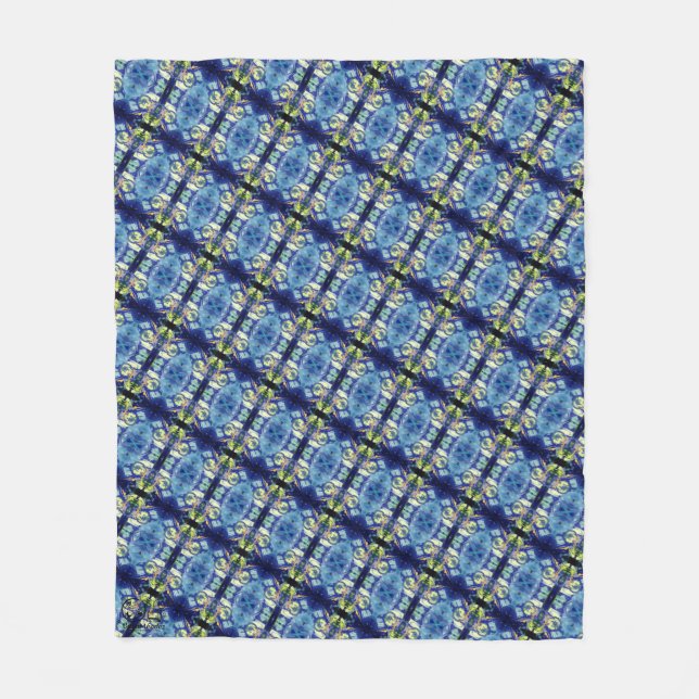 Manta Polar Textura #2.0 de la obra Piña (Anverso)