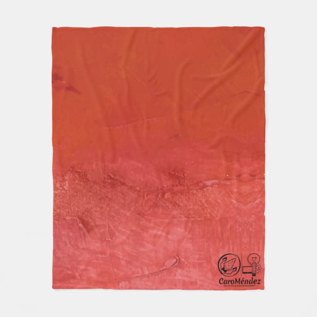 Manta Polar Textura #2 de la obra Fantasía y realidad (Anverso)