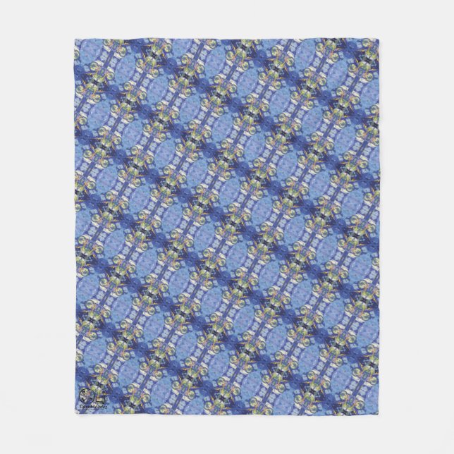 Manta Polar Textura #2 de la obra Piña (Anverso)