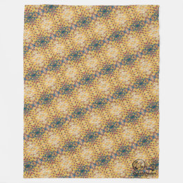 Manta Polar Textura #2 de la obra Piña. SERIE