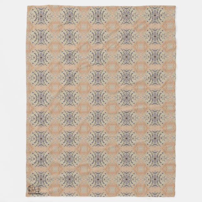 Manta Polar Textura #2 de la obra Viendo a travez de los ojos (Anverso)