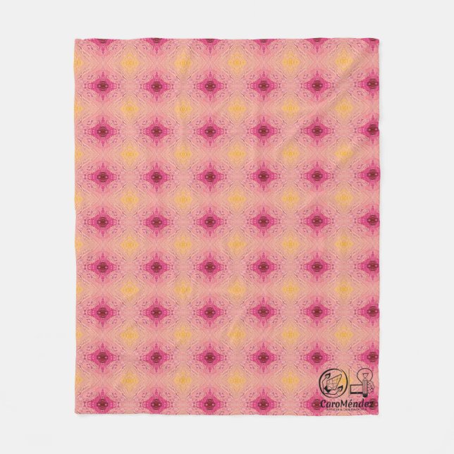 Manta Polar Textura #30 de obra Horizonte (Anverso)