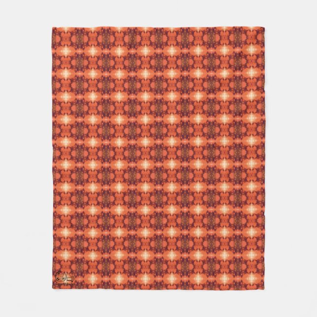 Manta Polar Textura #34 de la obra Nuit (Anverso)