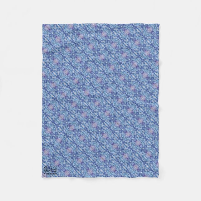 Manta Polar Textura #35 de obra Horizonte (Anverso)